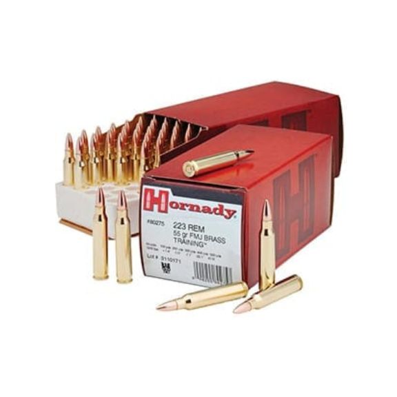 Hornady 223 Rem 55 Gr FMJ-BT -50 Rd Box