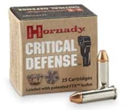 Hornady Critical Defense 38 Special +P 110 gr FTX®