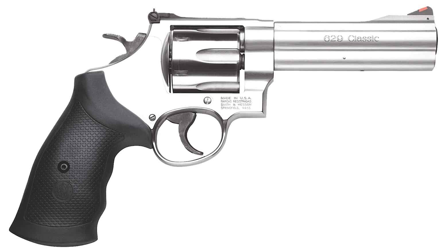 Smith & Wesson Model 629 Classic 44 Magnum Revolver, Stainless, 6Rd, 5 ...