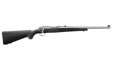 Ruger Bolt Action Rifle, Rotary Magazine 77/357, Brushed Stainless, 18.5", 357 MAG 7405