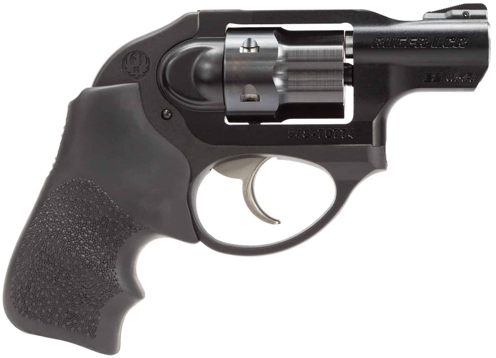 ruger-lcr-22-magnum-revolver-1-7-8-matte-black-hogue-monogrip