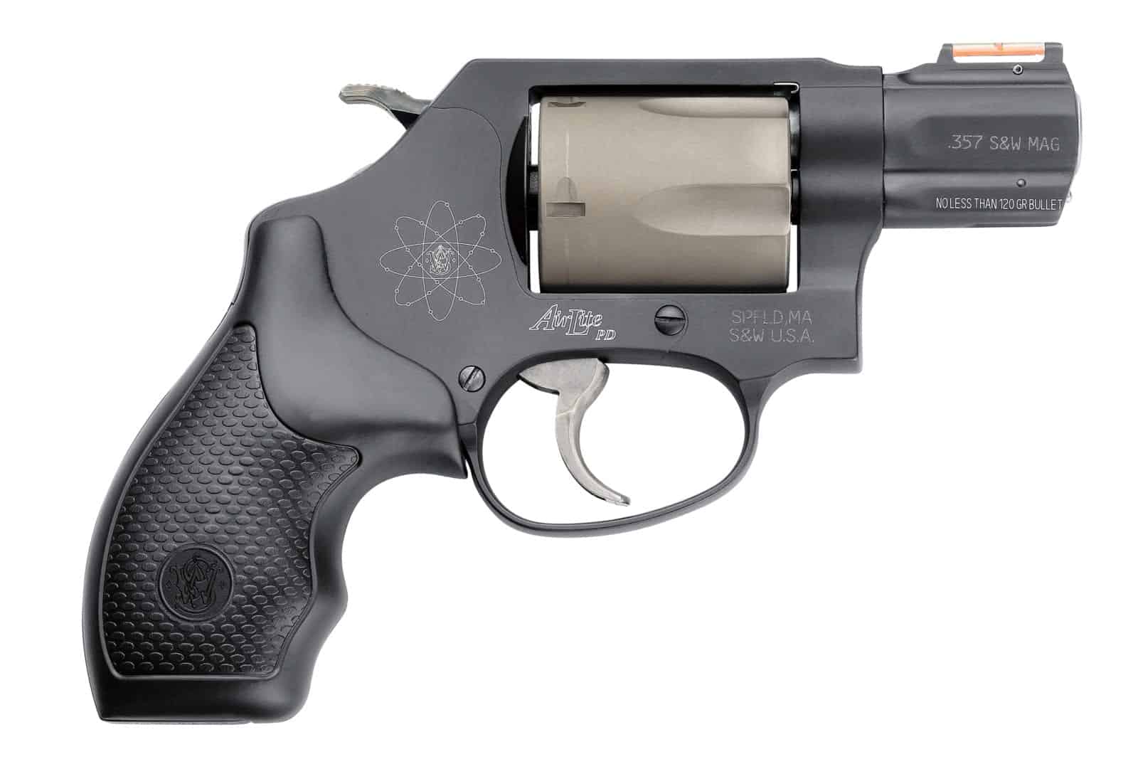 Smith & Wesson Model 360PD AirLite Scandium 357 Magnum Revolver, 5Rd, 1