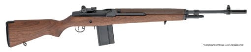 Springfield Armory M1A Standard Rifle, 308 Win, Walnut Stock, 22.0 ...