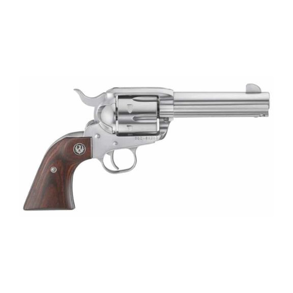 Ruger Vaquero Stainless 45 Colt Revolver, 4.62" - 05105