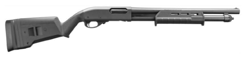 remington 870 tactical magpul 12ga shotgun