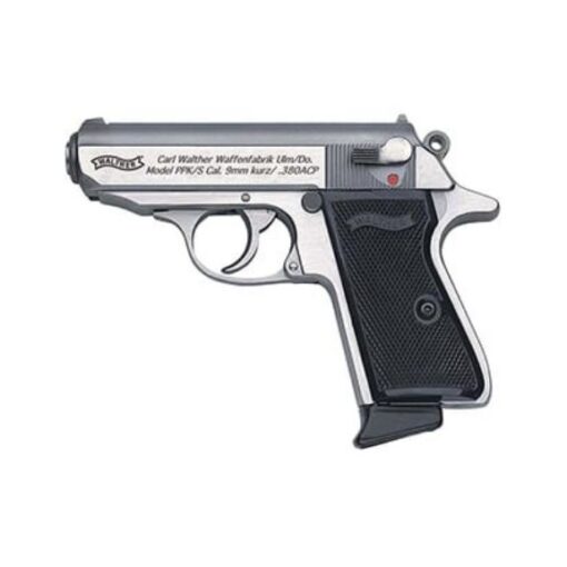 Walther PPK/S Stainless 380acp Pistol, 3.3" - 4796004
