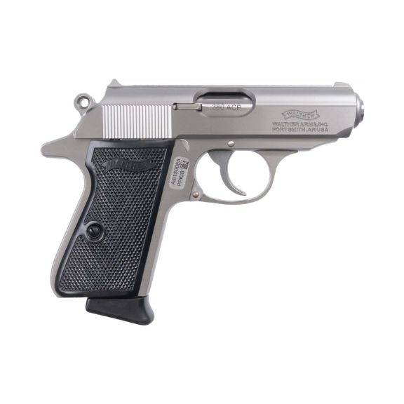 Walther PPK/S Stainless 380acp Pistol, 3.3" - 4796004