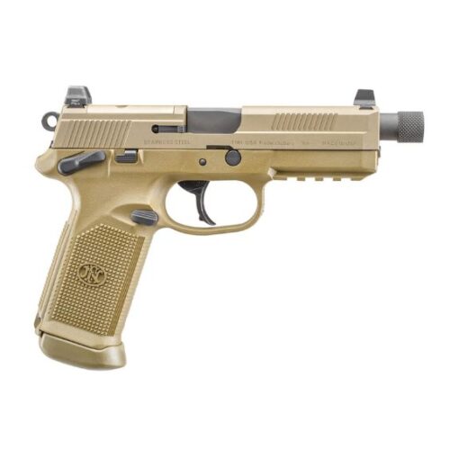 FN FNX-45 Tactical FDE 45acp Pistol, 5.3" - 66968
