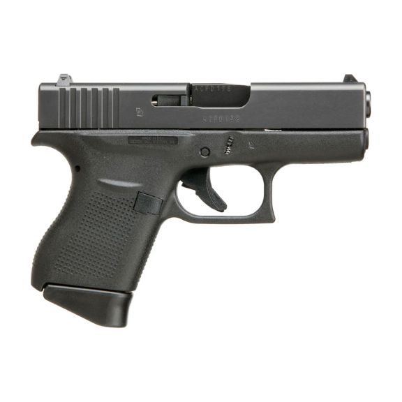 Glock 43 9mm Pistol, 3.39" - UI4350201