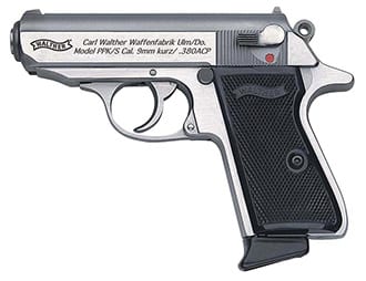 Walther PPK/S stainless 380acp