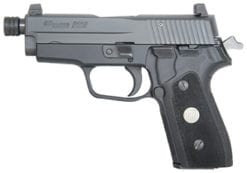 SIG SAUER P225A 9mm 4.4 in. Classic TB, Blk, Siglite Night Sights, G10 Grips, (2) 8rd  mags -225A-9-BSS-CL-TB