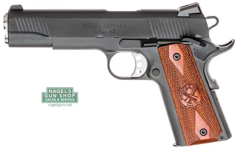 Springfield Armory 1911 Loaded Parkerized 45acp Pistol, Night Sights, 5 ...