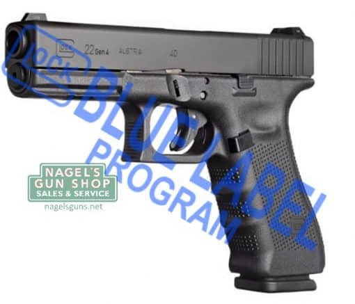 glock 22 gen4 blue label pistol at nagels