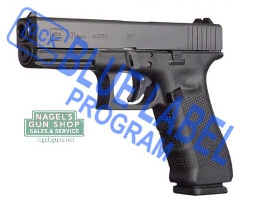 glock 31 gen4 blue label pistol at nagels