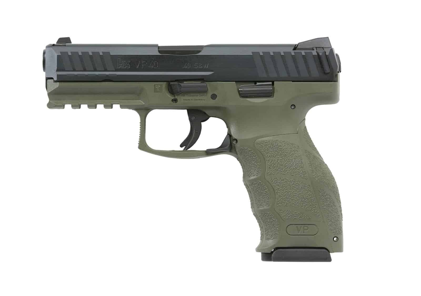 H&K VP9 9mm, OD Green Polymer Frame, LE Version, Nite Sights, (3)-15Rd ...