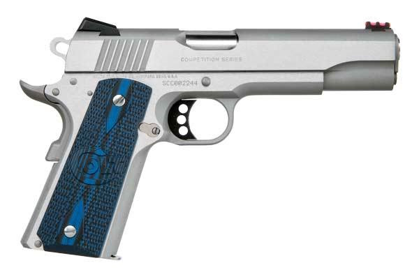 colt 1911 competition stainless 9mm pistol