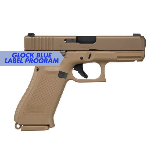 Glock 19X Blue Label 9mm Pistol, 4.02" - UX1950702