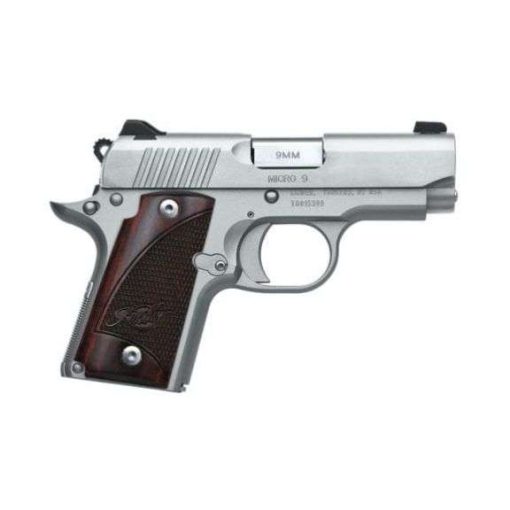 Kimber Micro 9 Stainless Rosewood 9mm Pistol, 3.15" - 3300158
