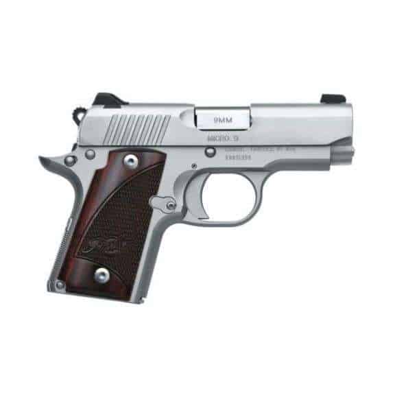 Kimber Micro 9 Stainless Rosewood 9mm Pistol, 3.15" - 3300158