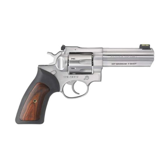 Ruger GP100 Stainless 7 Shot 357 Magnum Revolver, 4.2" - 1771