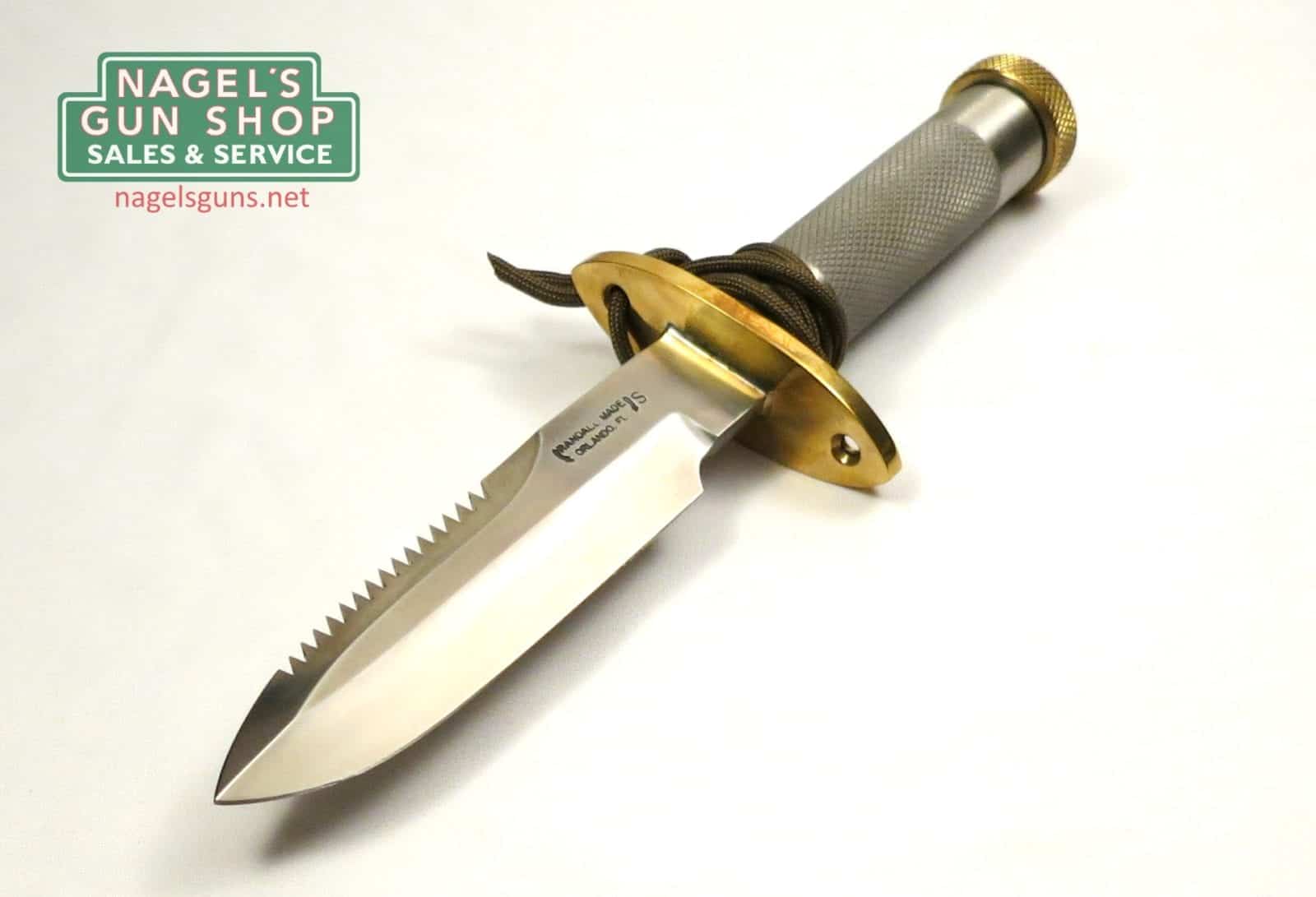 Randall Made Knives, Model 185.5" Custom Attack Survival, Knurled