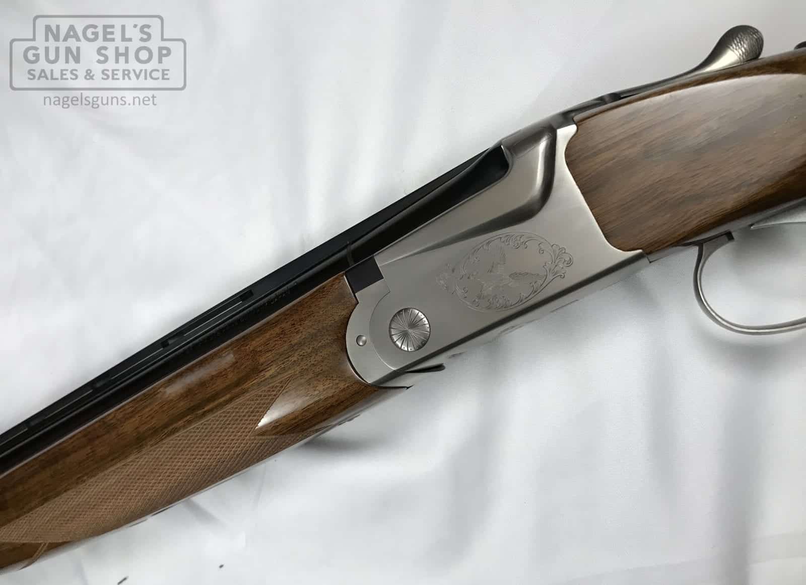 SKB Model 585 Shotgun, 12Ga/26"/3", Silver Receiver, (3)Choke Tubes