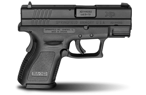 springfield armory xd subcompact 9mm defender pistol at nagels