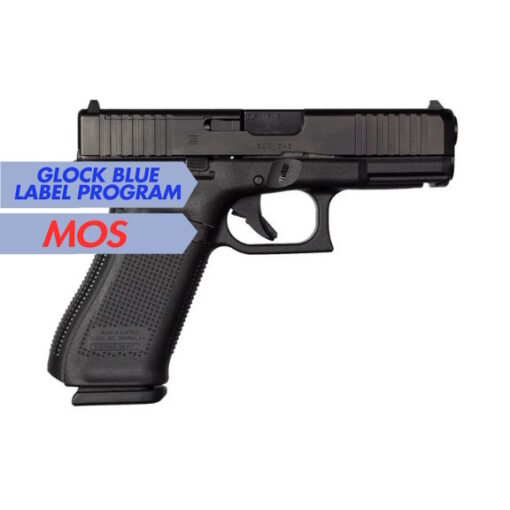 Glock 45 MOS 9mm Blue Label Pistol, 4.02" - PA455S202MOS