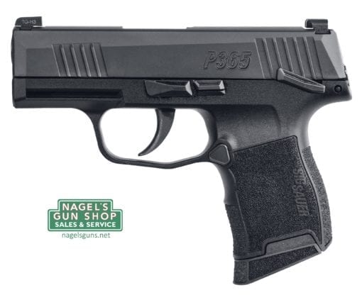 sig sauer p365 pistol with manual safety