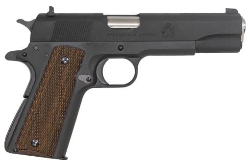 Springfield Armory 1911 Mil-Spec Defender 45acp Pistol, Parkerized, 5.0 ...