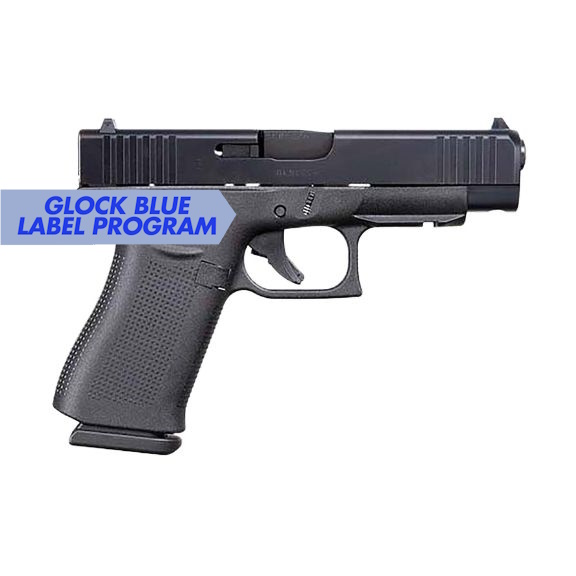 Glock 48 Blue Label 9mm Pistol, 4.17" - PA4850202