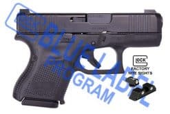 glock 26 gen5 fs night sights blue label