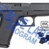 glock 48 black night sights blue label pistol at nagels