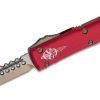 microtech ultratech hellhound red