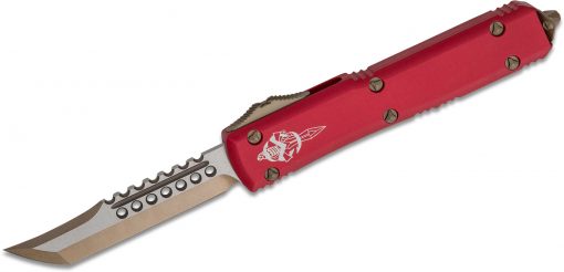 microtech ultratech hellhound red