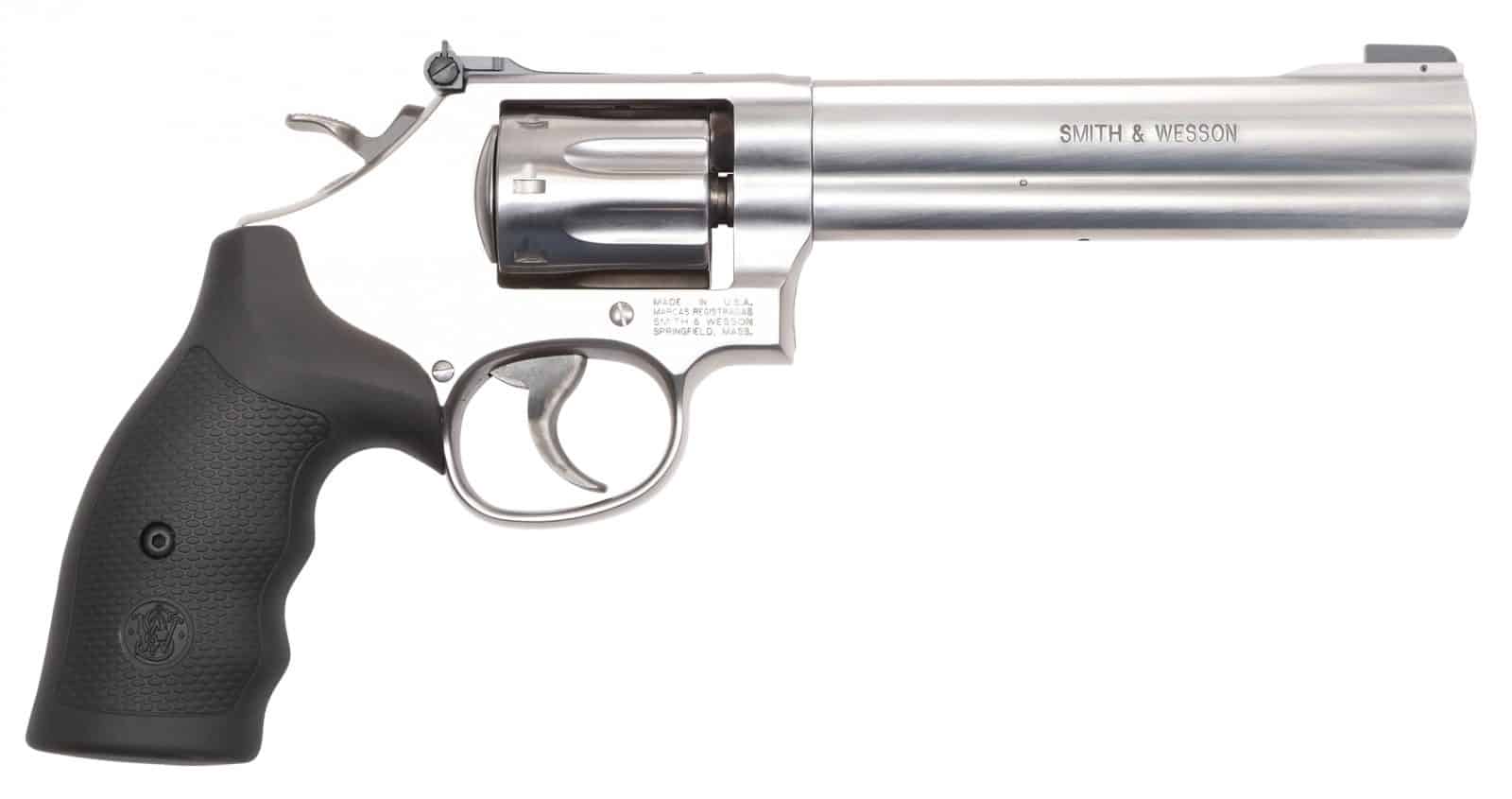 Smith & Wesson Model 648 22 Magnum Revolver, Stainless Steel, 8Rd, 6 ...