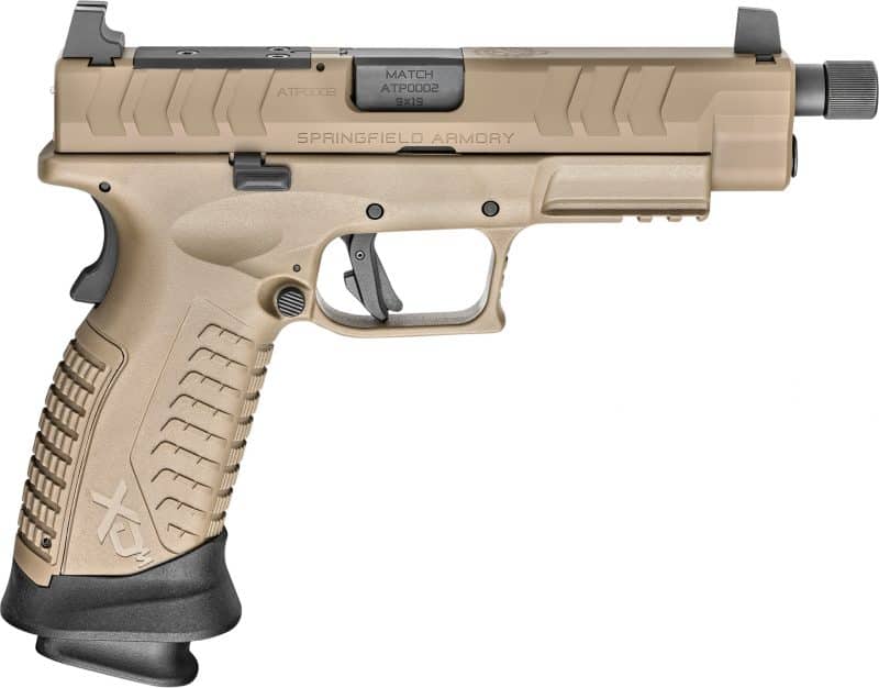 Springfield Armory XDM Elite OSP FDE 4.5 Tactical 9mm Pistol, (2)-22Rd ...