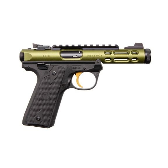 Ruger Mark IV 22/45 Lite OD Green 22 LR Pistol, 4.4" - 43933