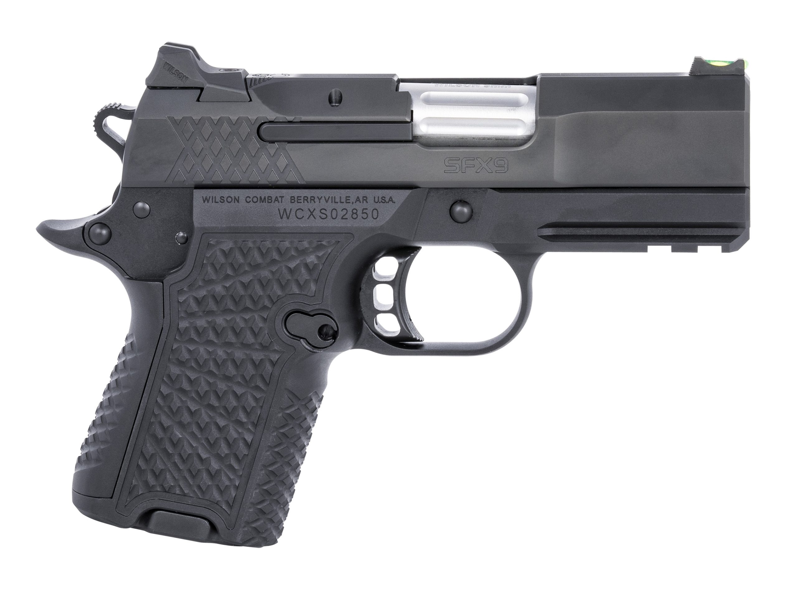 wilson combat sfx9 light rail 9mm pistol