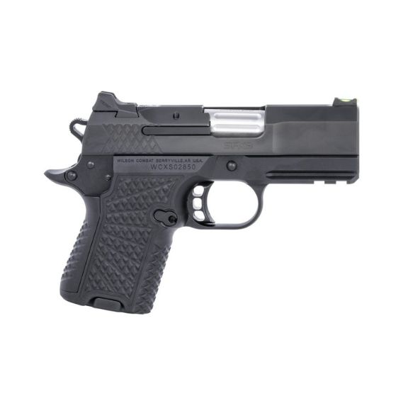 Wilson Combat SFX9 Light Rail Fiber Optic Sight 9mm Pistol, 3.25" - SFX9-SCR3