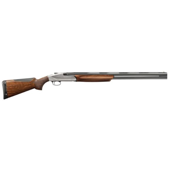 Benelli 828U Engraved Nickel 12 Ga Shotgun, 28" - 10704