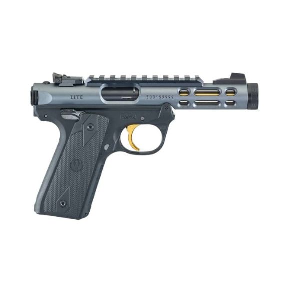Ruger Mark IV 22/45 Lite Gray 22 LR Pistol, 4.4" - 43934