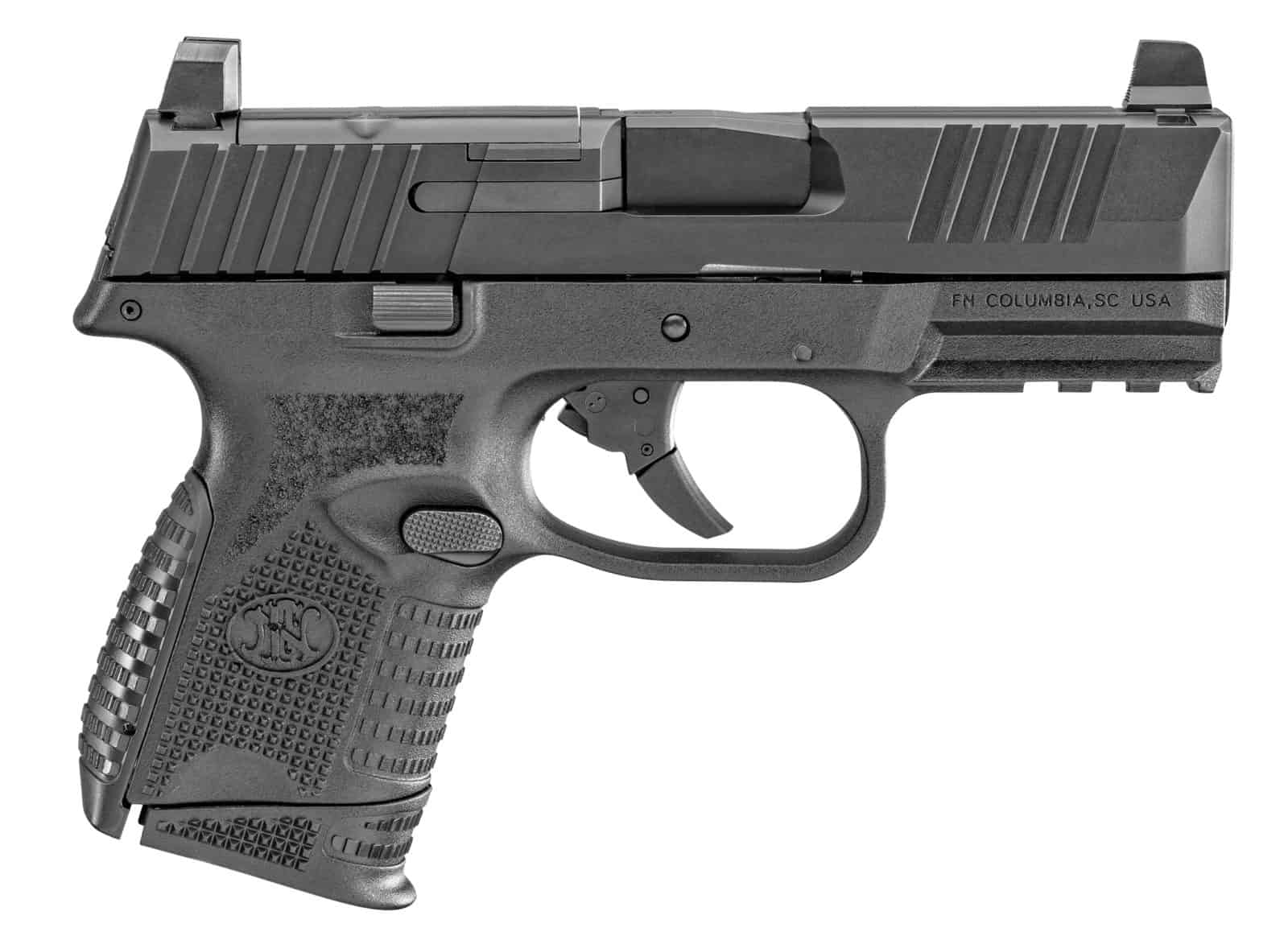 FN 509C MRD 9mm Pistol, Optics Mounting System, (2)-Magazines, 3.7 ...