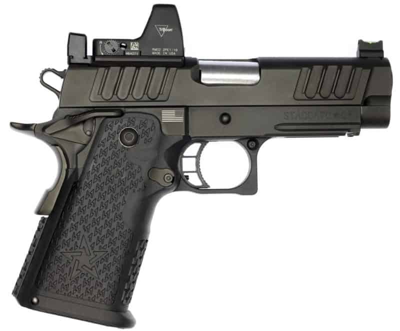 Staccato C2 Tactical DPO Trijicon RMR 9mm Pistol Package, Black DLC