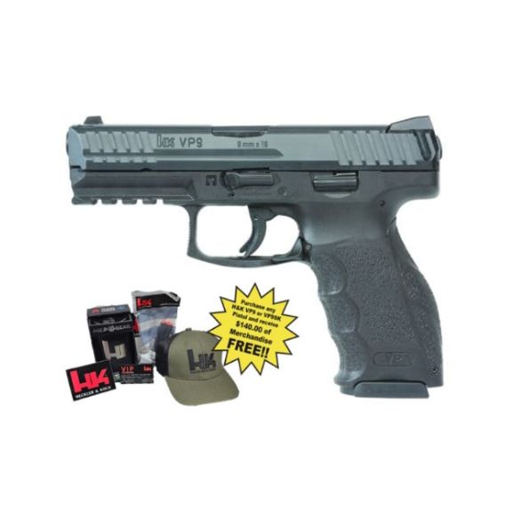 H&K VP9 9mm Pistol, 4.1" - 81000284
