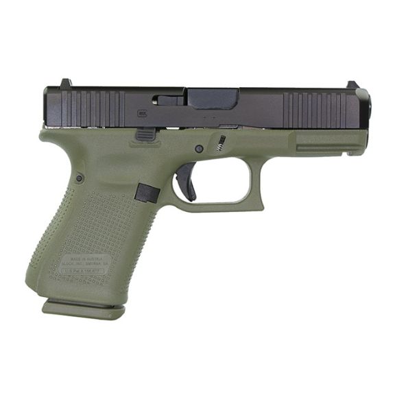 Glock 19 Gen5 Battlefield Green 9mm Pistol, 4.02" - UA195S203BFG