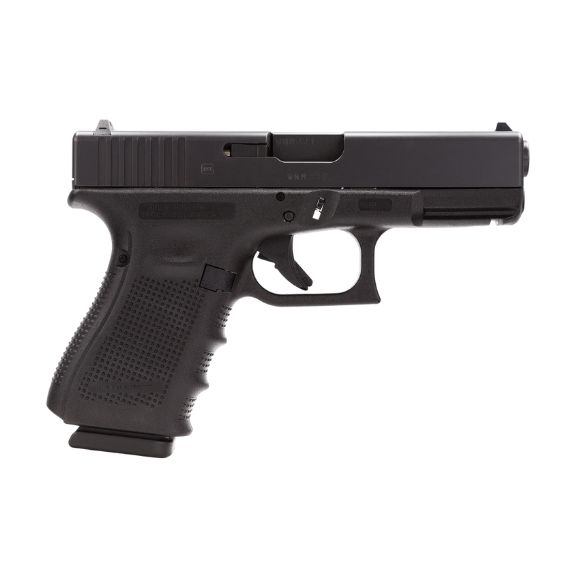 Glock 19 Gen4 9mm Pistol, 4.01" - PG1950203