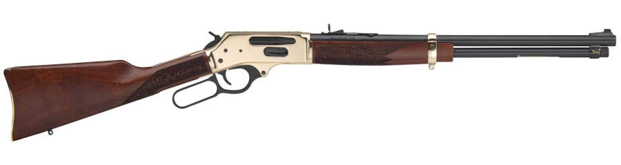 henry side gate octagon lever action 30-30 rifle