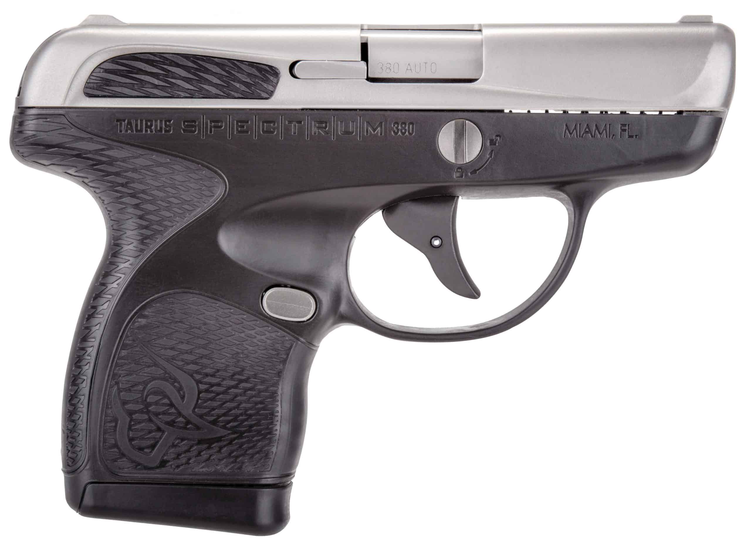 Taurus Spectrum Stainless 380acp Pistol Stainless Slide 2 8 Nagel S Gun Shop San Antonio Texas