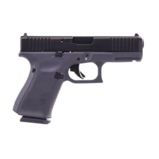 Glock 19 Gen5 Gray Frame 9mm Pistol, 4.02" - PA195S203GF